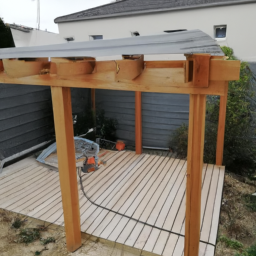 Réparation de toiture de pergola en acier Dax